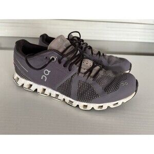 On Cloud Running Shoes grey aka Shark/Pebble Seliga Athletic Size 7.5